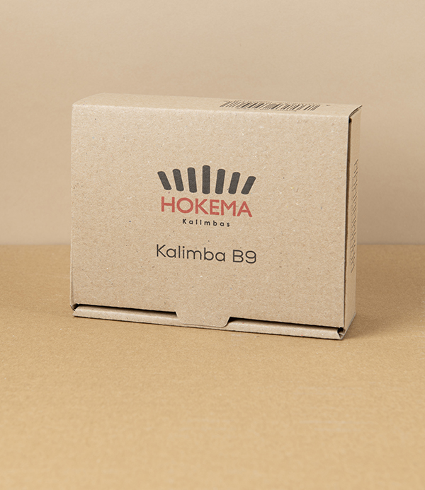 Hokema Kalimba, American Cherry, B9, A Minor Arpeggio