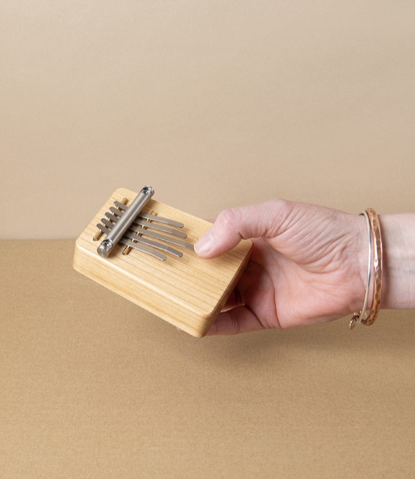 Hokema Kalimba, American Cherry, B5, F Minor Arpeggio