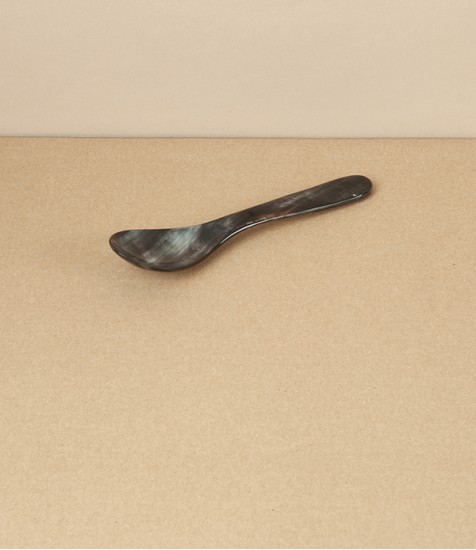 Hand Made Ox-Horn Child's or Breakfast Spoon