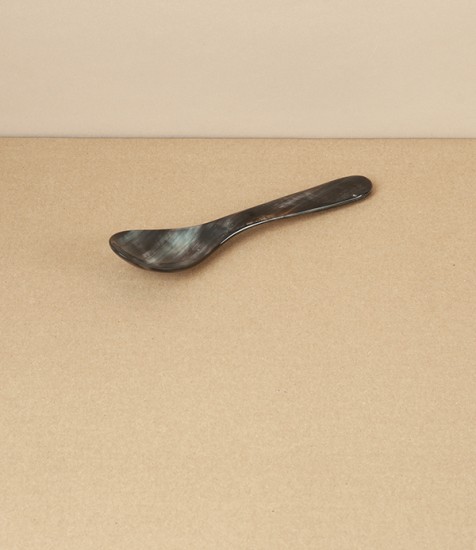 Hand Made Ox-Horn Child's or Breakfast Spoon
