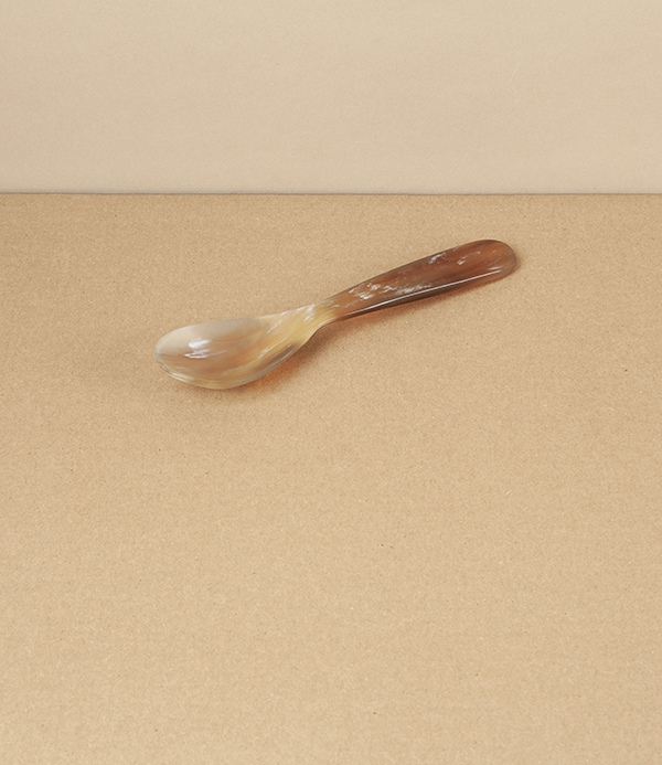 Hand Made Ox-Horn Child's or Breakfast Spoon