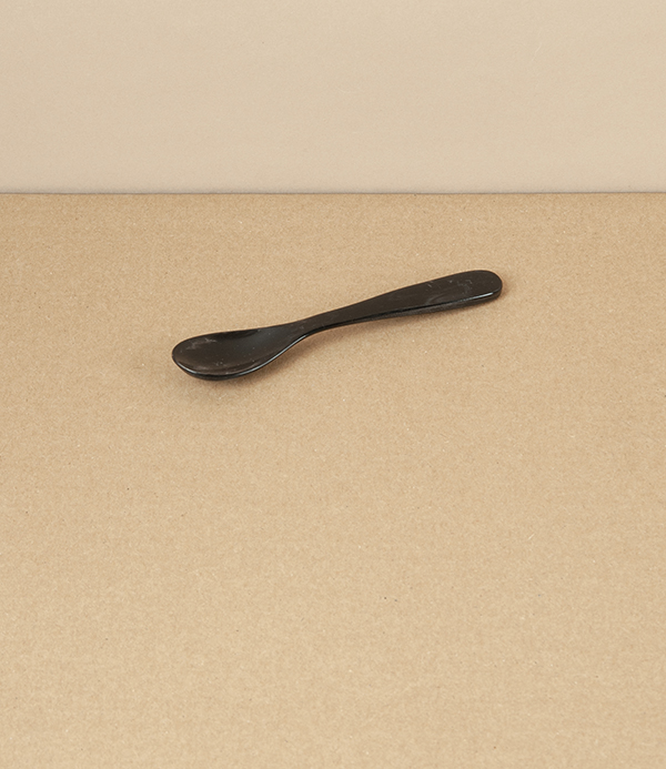Hand Made Ox-Horn Egg or Baby Spoon