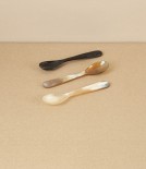 Hand Made Ox-Horn Egg or Baby Spoon