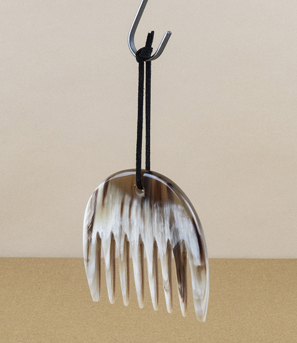 Hand Made Ox-horn Comb for Horse Mane & Tail