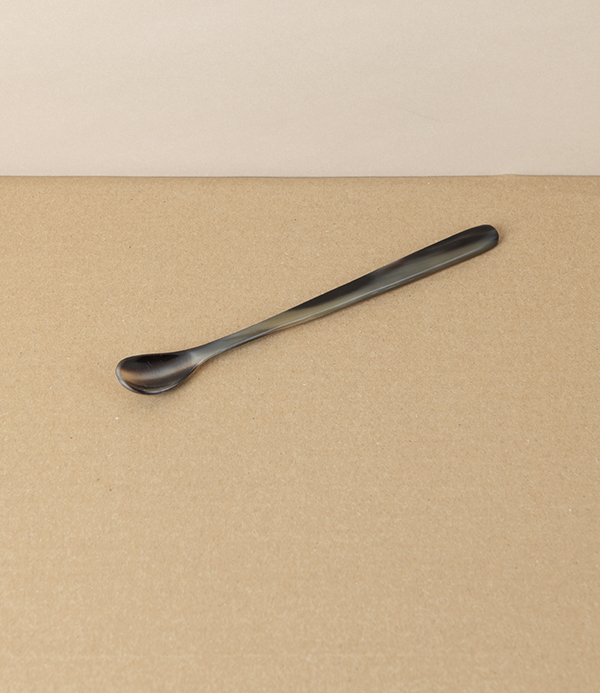 Hand Made Ox-Horn Mustard Spoon