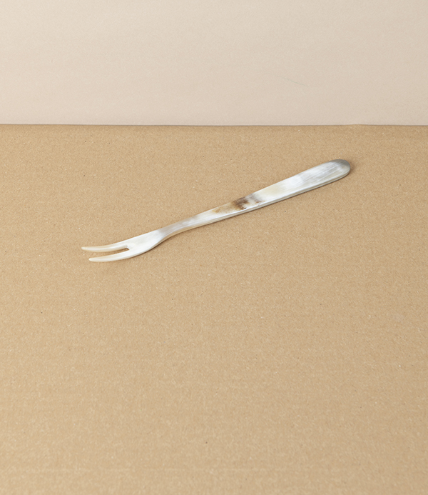 Hand Made Ox-Horn Pickle Fork