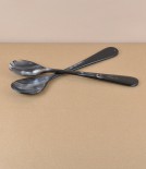 Hand Made Ox-Horn Salad Servers