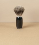 Hand Made Ox-Horn Shaving Brush, Badger Hair