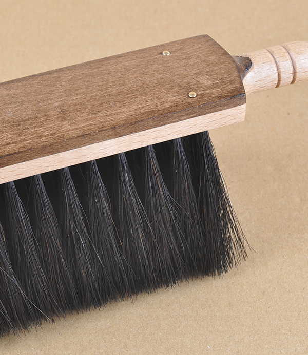 Hand made horsehair hand brush