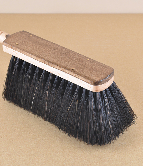 Hand made horsehair hand brush