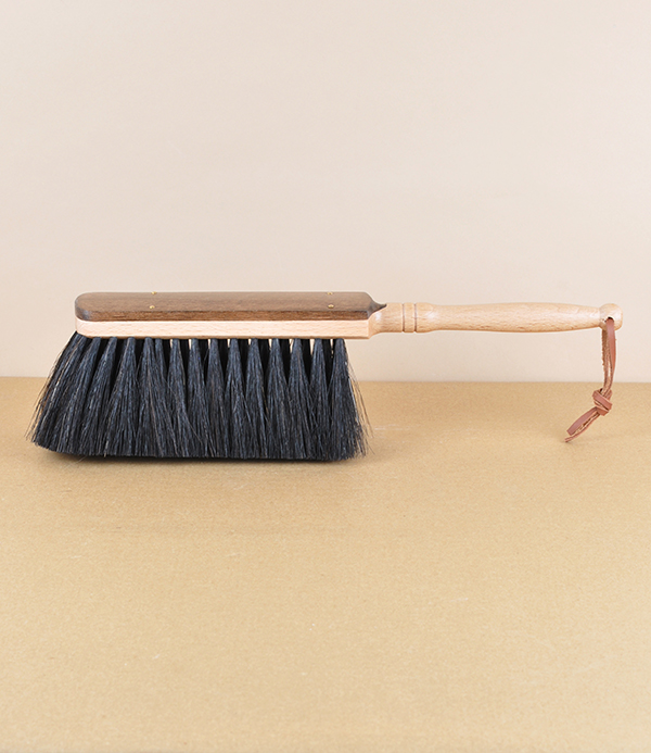 Hand made horsehair hand brush