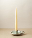 Simon Horton Candle Holder, Stoneware, Ash