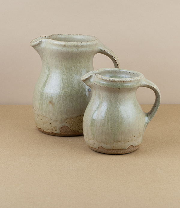 Simon Horton Stoneware Table Jug, Ash, Medium