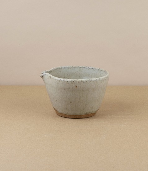 Simon Horton Mini Pouring Bowl, Stoneware, Ash