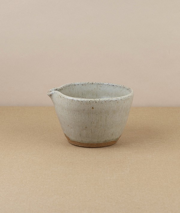Simon Horton Mini Pouring Bowl, Stoneware, Ash