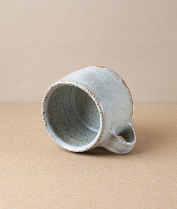Simon Horton Stoneware Low Mug, White