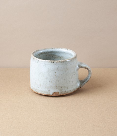 Simon Horton Stoneware Low Mug, White