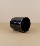 Simon Horton Tumbler, Stoneware, Tenmoku