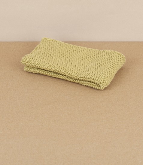 Knitted Household Cloth, Moss