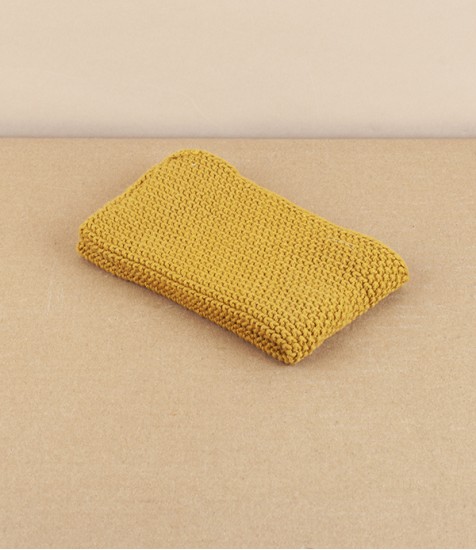 Knitted Household Cloth, Wheat