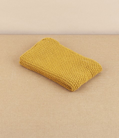 Knitted Household Cloth, Wheat