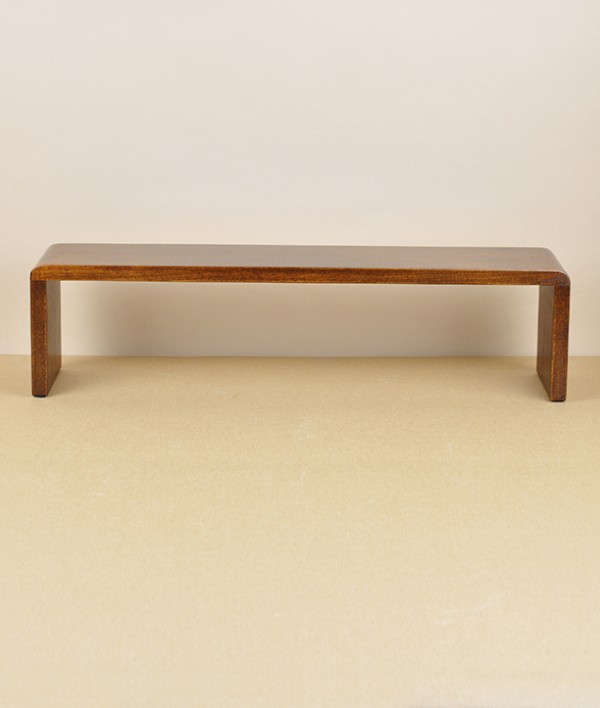 Ibazen urushi lacquered table-top shelf