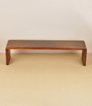 Ibazen urushi lacquered table-top shelf
