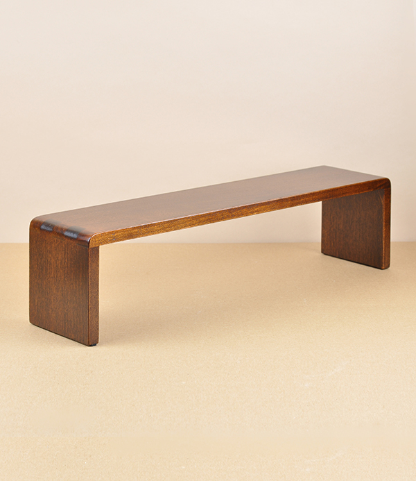 Ibazen urushi lacquered table-top shelf