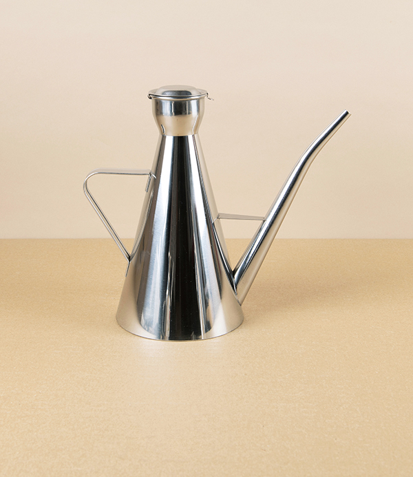 Iberian Oil Store & Pourer, Stainless Steel, 0.5L
