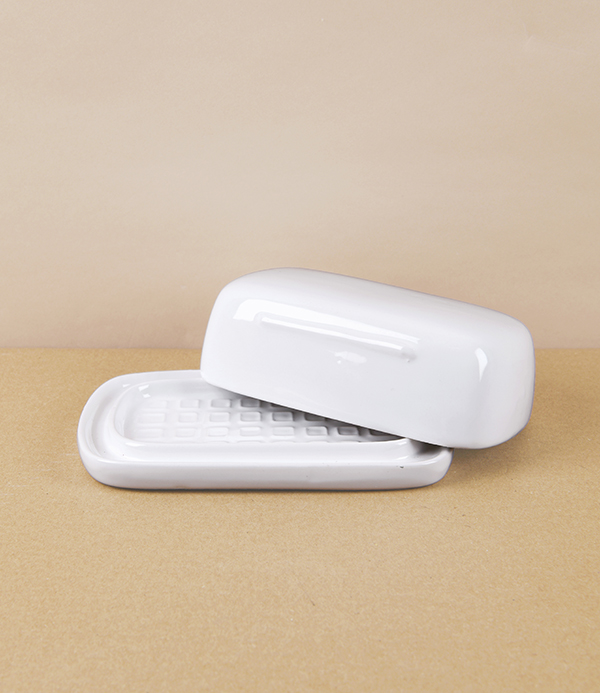 Spanish Ceramic Butter Dish