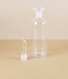 Spanish Cylindrical Oil Cruet or Pourer, Glass, 0.5L