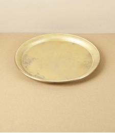 Futagami I-Hada Cast Brass Circular Tray