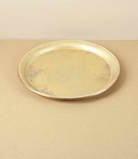 Futagami I-Hada Cast Brass Circular Tray