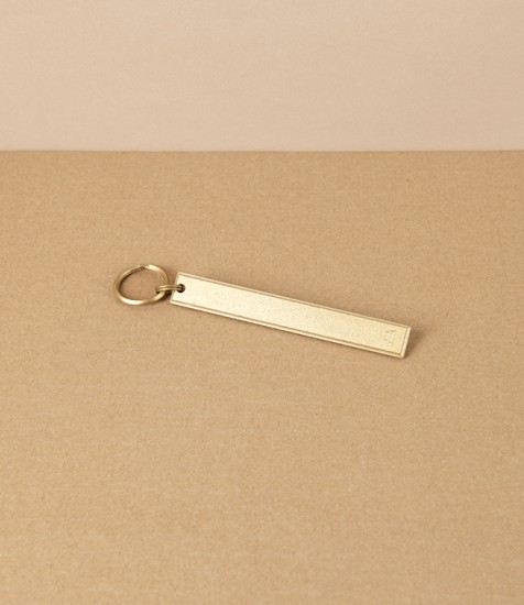 I-Hada Futagami Sand Cast Brass Key Ring