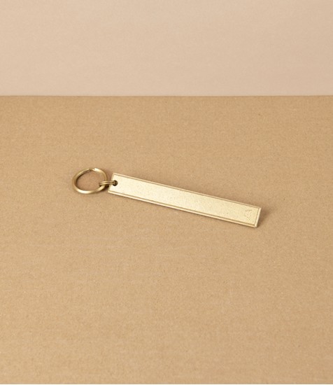 I-Hada Futagami Sand Cast Brass Key Ring