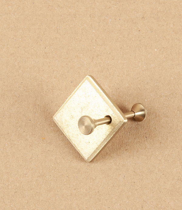 I-Hada Futagami Plate Key Ring, Square