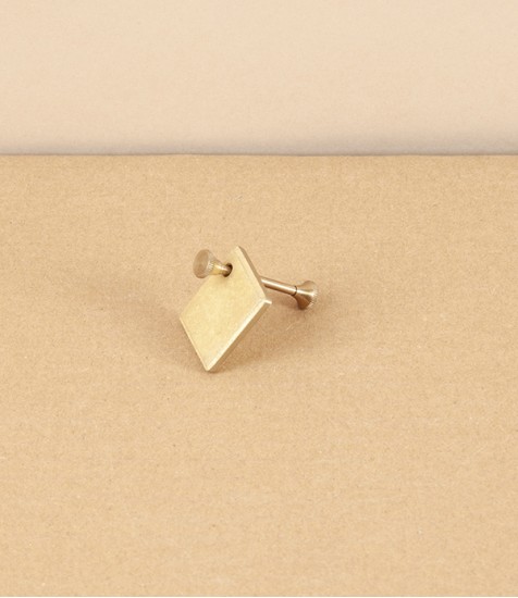 I-Hada Futagami Plate Key Ring, Square