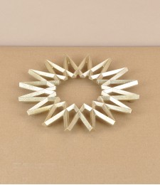 I-Hada Sand Cast brass trivet, Ginga / Galaxy