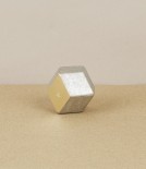 I-hada Sand Cast Brass Paper Weight, Rhombus