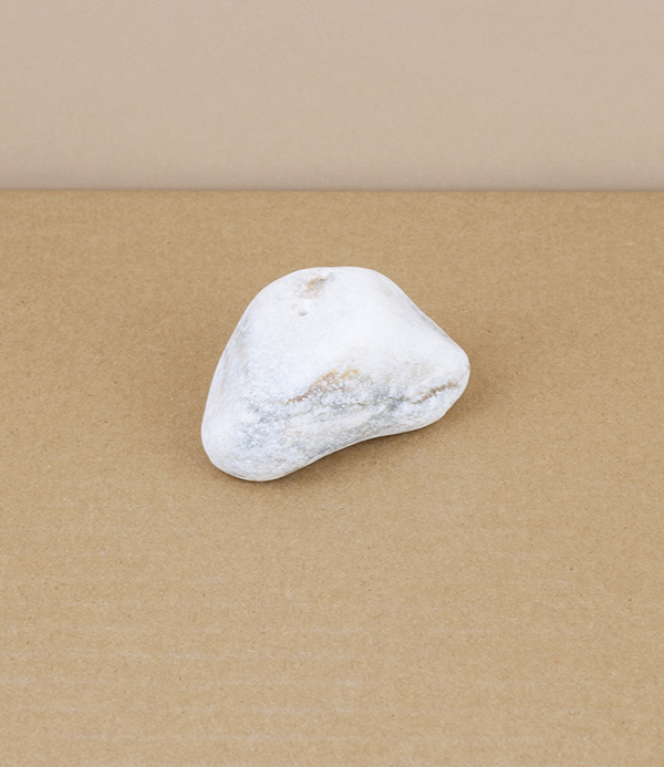 White Stone Incense Holder