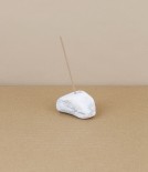 White Stone Incense Holder