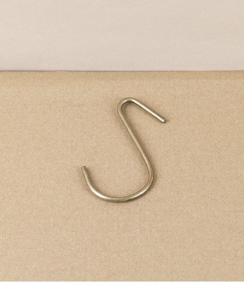 Brass Wire J-hook