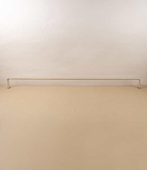 Brass Hanging Rail for Towels & Linens, Large