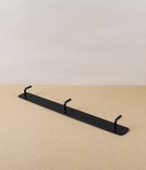 Iron Wall-Mounted Hanging Rack, Triple Hook