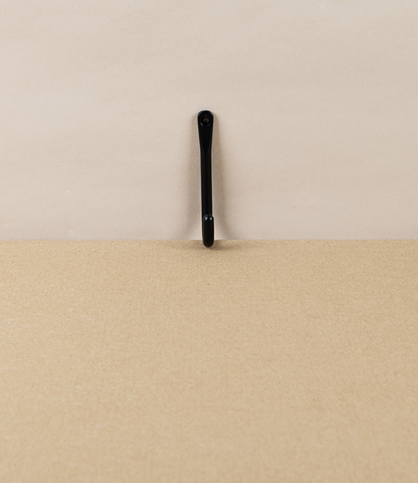 Wall-Mounted Iron Hook