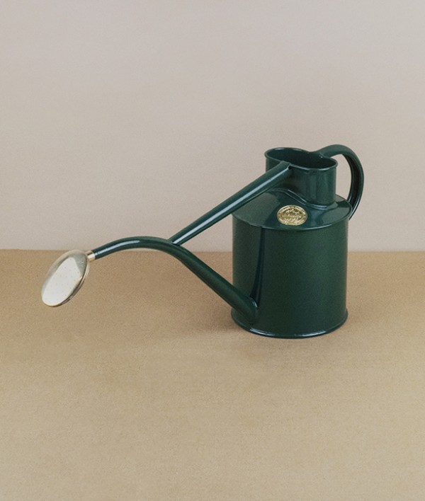 Haws Indoor Watering Can, 2 Pint, Forest Green
