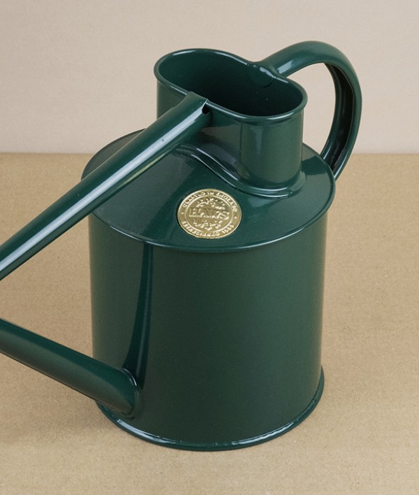 Haws Indoor Watering Can, 2 Pint, Forest Green