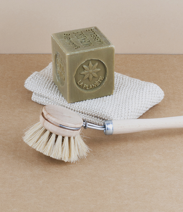Knitted Household Cloth, Natural