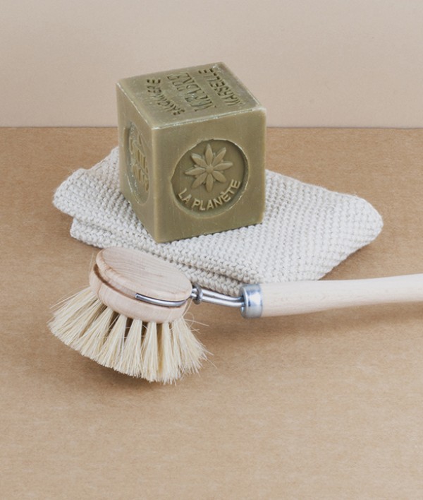 Knitted Household Cloth, Natural