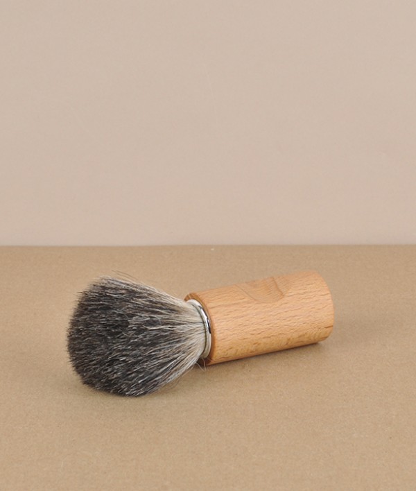 Swedish shaving brush, beech & badger 